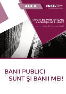 Raport de monitorizare a achizițiilor publice octombrie 2021 – martie 2022