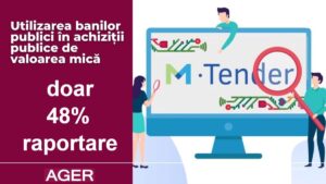 Date statistice îngrijorătoare pentru 1,5 ani de raportare achiziții de valoare mică prin facturi de plată și contracte directe