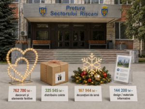 Pretura Rîșcani a cheltuit peste 1,4 milioane lei pe decoruri și promovare în primele luni ale anului