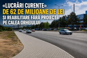 «Lucrări curente» de 62 de milioane de lei și reabilitare fără proiect pe Calea Orheiului
